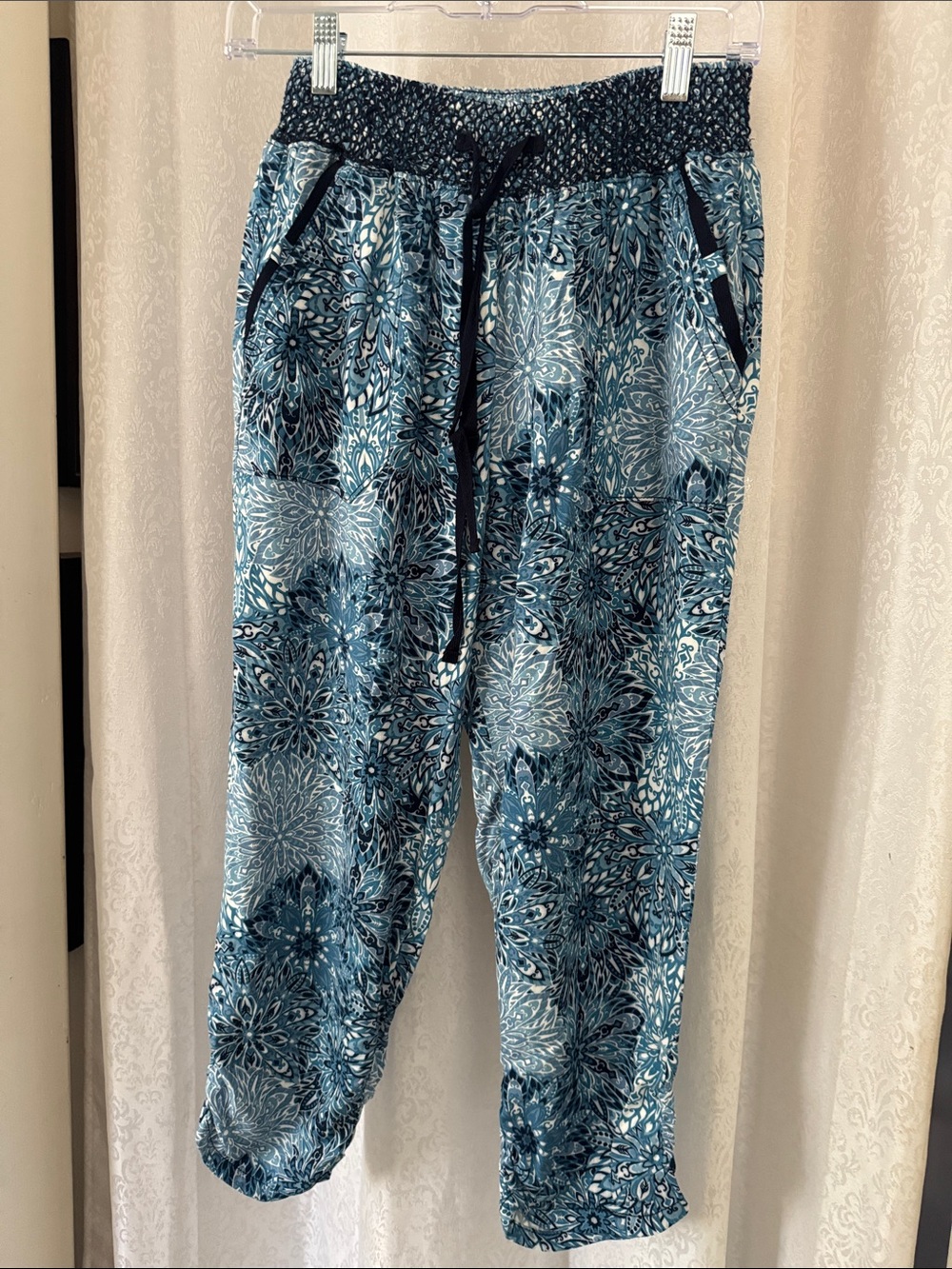 REWASH Batik Print Boho Pants SZ: L